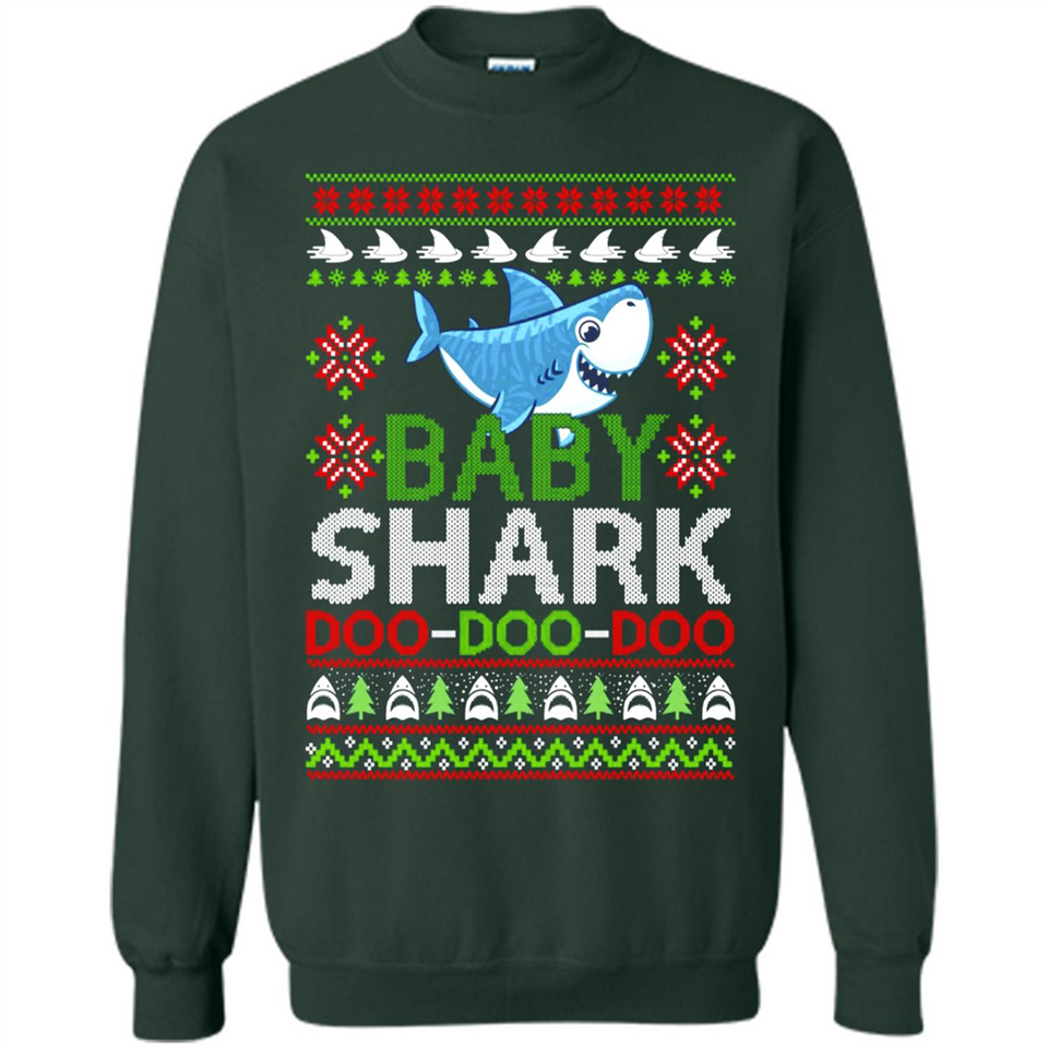 Baby shark Doo Doo Doo Christmas - Sweatshirt