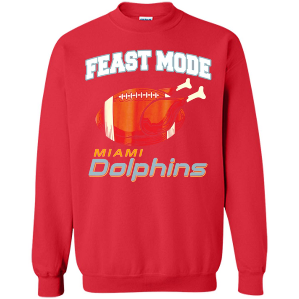Feast Mode Dolphins Shirt - Miami Turkey Thanksgiving