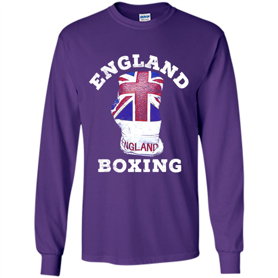 UK and England Boxing - Long Sleeve T-Shirt