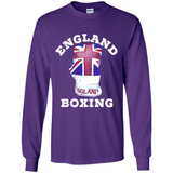 UK and England Boxing - Long Sleeve T-Shirt