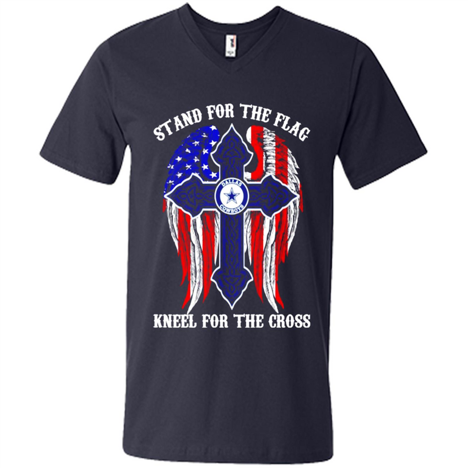 Dallas Cowboys - stand for the flag kneel for the cross