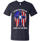 Dallas Cowboys - stand for the flag kneel for the cross