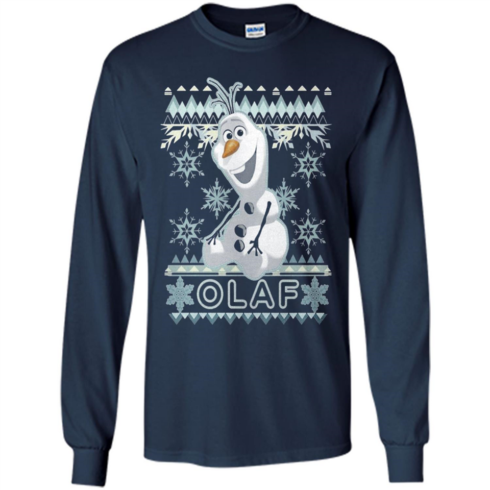 Olaf frozen ugly christmas sweater - Long Sleeve T-Shirt