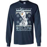 Olaf frozen ugly christmas sweater - Long Sleeve T-Shirt