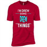 I'm Drew Doing Drew Things Funny First Name - Premium Short Sleeve T-Shirt