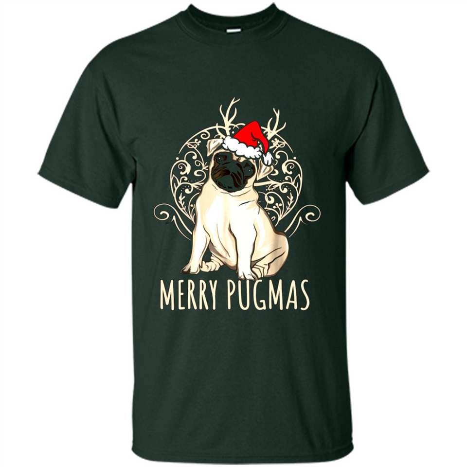 Merry Pugmas Funny Pug Christmas