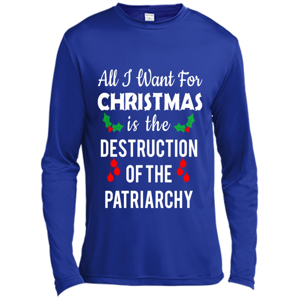 All I Want For Christmas Is The Destruction Of The Patriarchy sweater PINGPONG