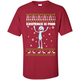 Mr Meeseeks Xistence Is Pain Ugly Christmas - Shirt