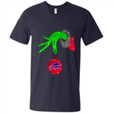 GRINCH HAND HOLDING BUFFALO BILLS GLITTER CHRISTMAS PINGPONG
