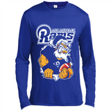 Grumpy Santa Claus Los Angeles Rams Football Team PINGPONG
