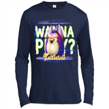 Wanna Play Tattletail - Canvas Long Sleeve T-Shirt