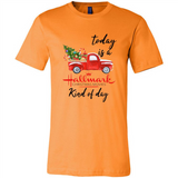 Today is A Hallmark Christmas Movies Kind of Day Sweatshirt - Canvas Unisex T-Shirt