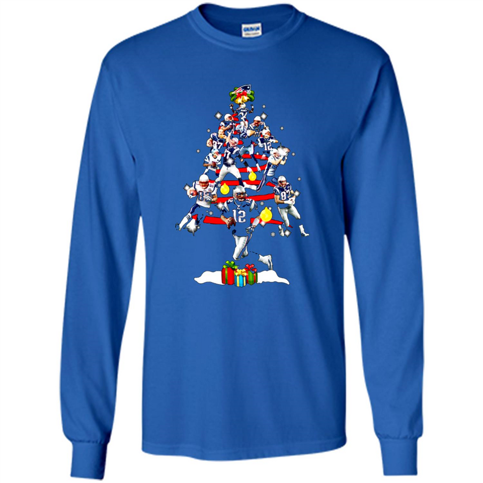 NEW ENGLAND PATRIOTS PLAYERS CHRISTMAS TREE PINGPONG