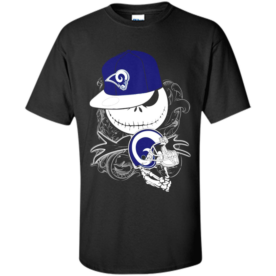 Jack Skellington The Nightmare Before Christmas-Rams Football - Shirt