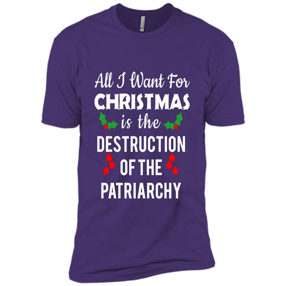 All I Want For Christmas Is The Destruction Of The Patriarchy sweater PINGPONG