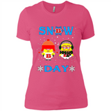 Snow Day Shirt For Cincinnati Bengals Vs Minion Fans pingpong