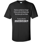 Obama Called Me Clinger Trump Calls Me American