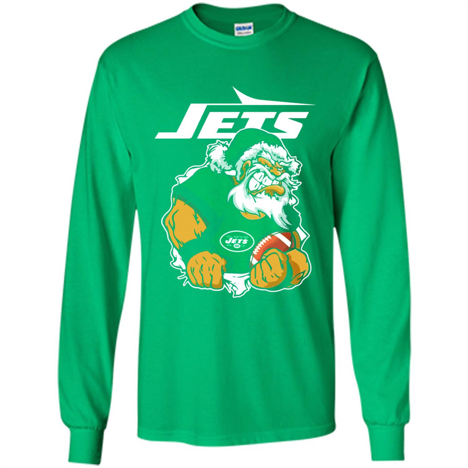 Grumpy Santa Claus Jets Football Team PINGPONG