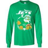 Grumpy Santa Claus Jets Football Team PINGPONG