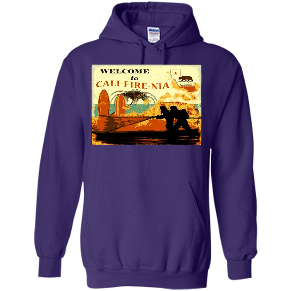 Paradise California Camp Fire Youth T-Shirt PINGPONG - Hoodie