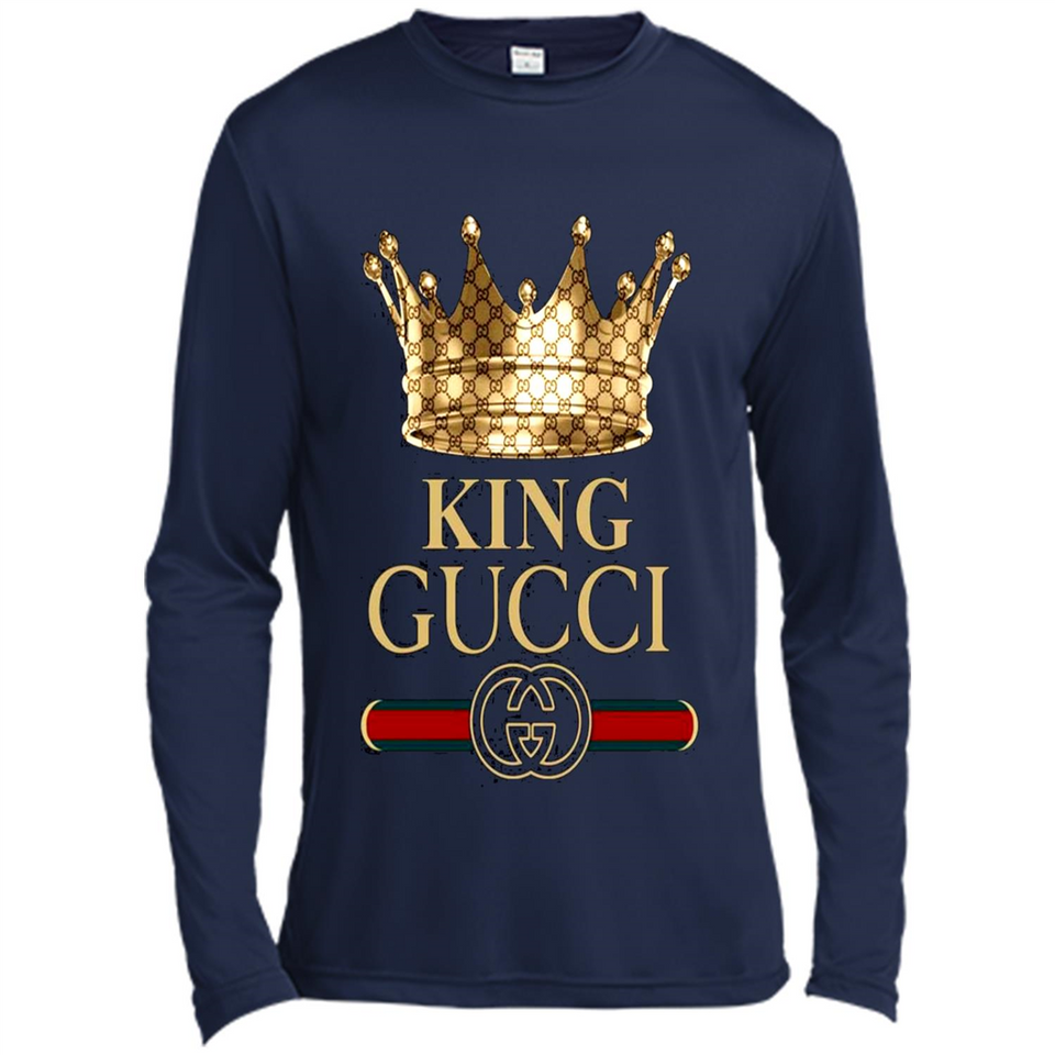 Cover your body with amazing King Crown Gucci Logo Black PING PONG