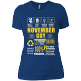 November Guy Multitasking - Ladies' Boyfriend T-Shirt