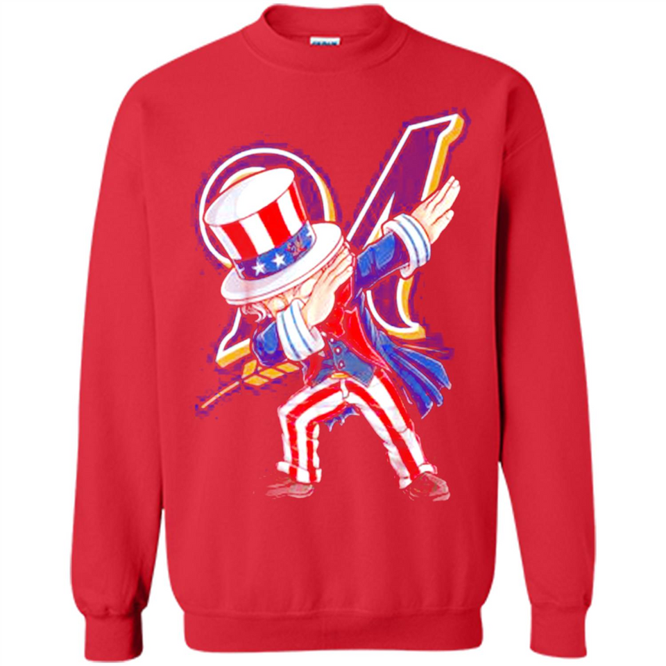 MLB MILWAUKEE BREWERS UNCLE SAM DABBING INDEPENDENCE DAY