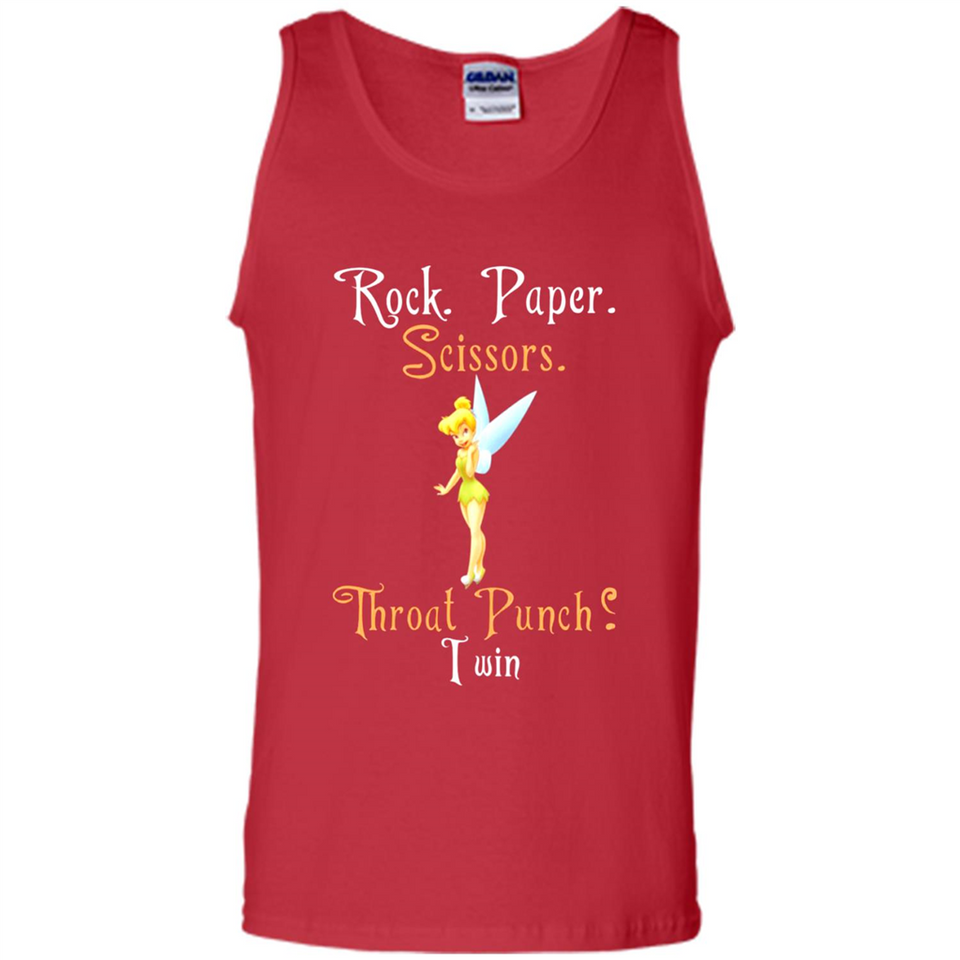 Tinker Bell Rock Paper Scissors Throat Punch I win PINGPONG