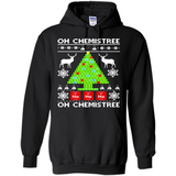 Oh Chemistree, Oh Chemistree Christmas Ugly Sweater - Hoodie