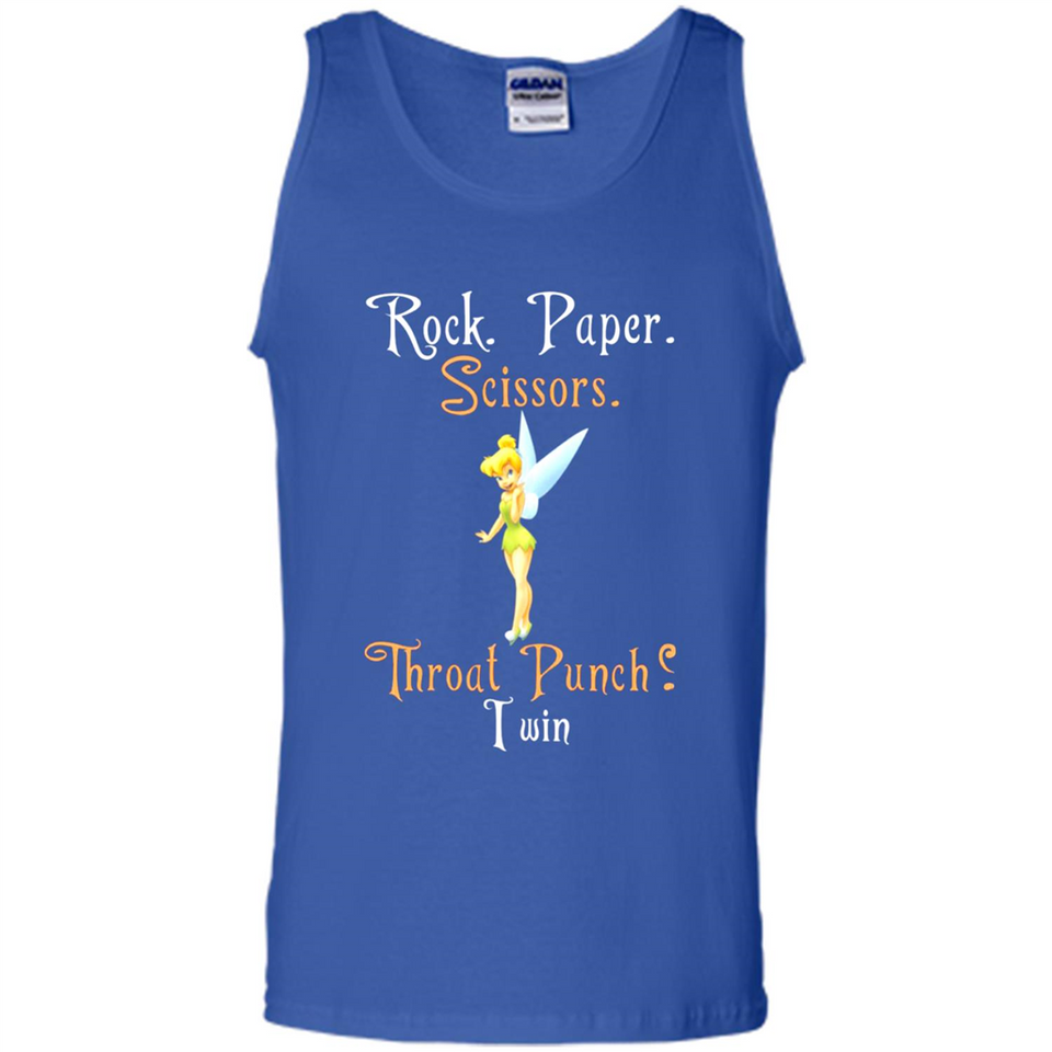 Tinker Bell Rock Paper Scissors Throat Punch I win PINGPONG