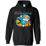 Grumpy Santa Claus Miami Dolphins Football Team PINGPONG
