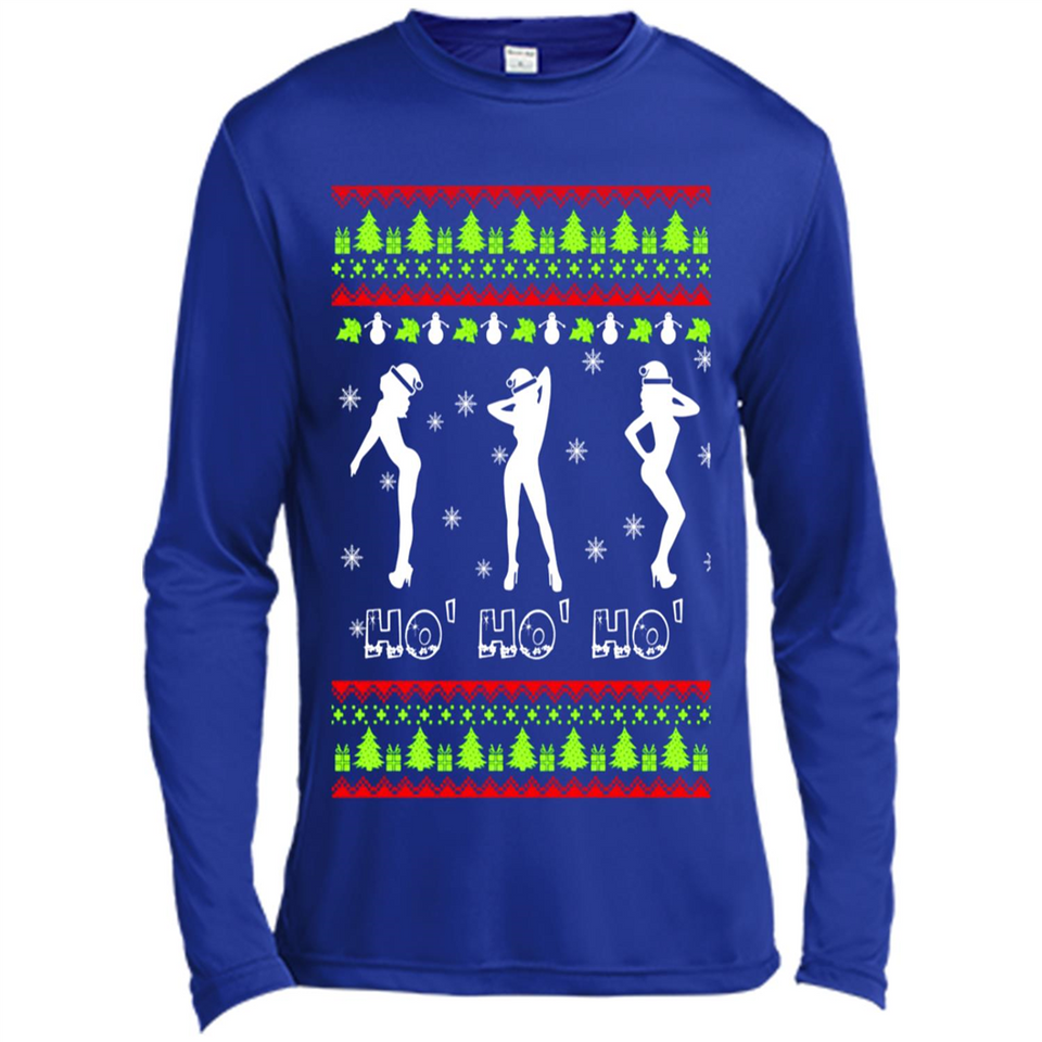 Ho Ho Ho Santa's Helpers Christmas - Canvas Long Sleeve T-Shirt