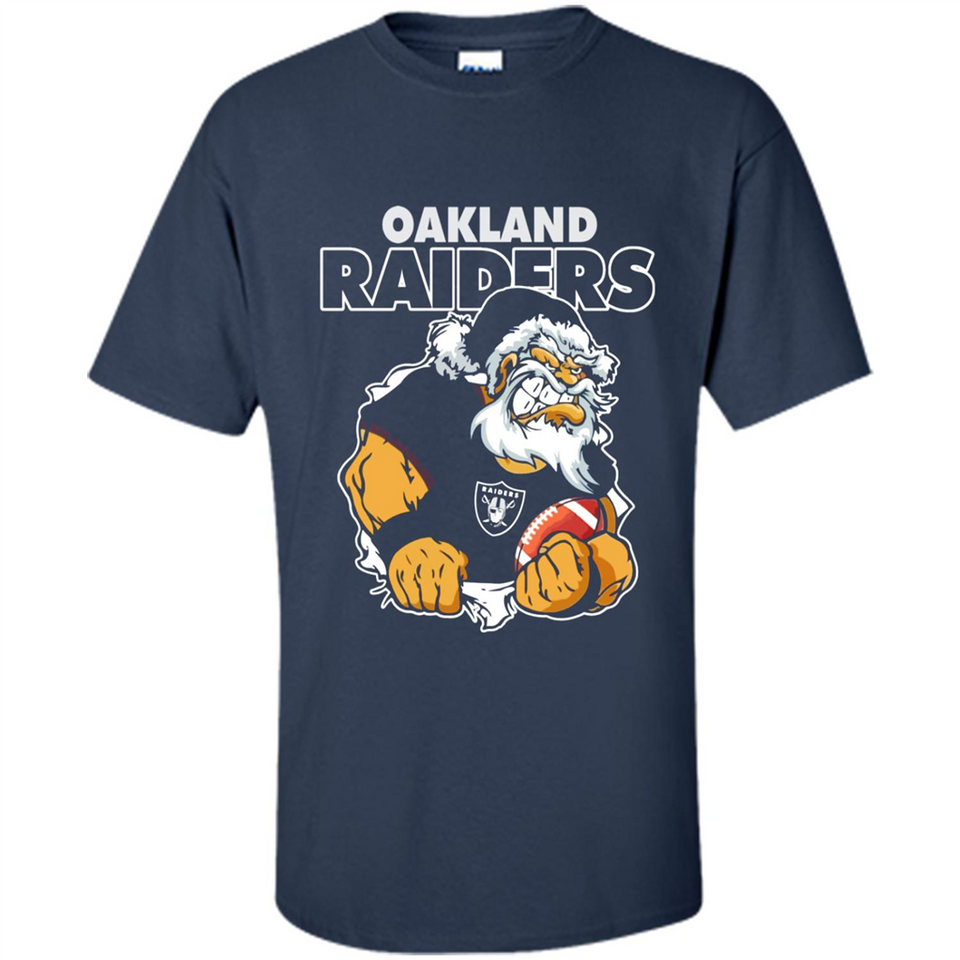 Grumpy Santa Claus Oakland Raiders Football Team PINGPONG
