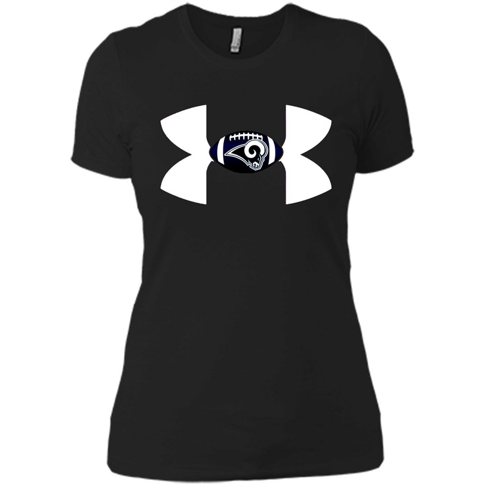 Los Angeles Rams Under Armour Logo - Ladies' Boyfriend T-Shirt