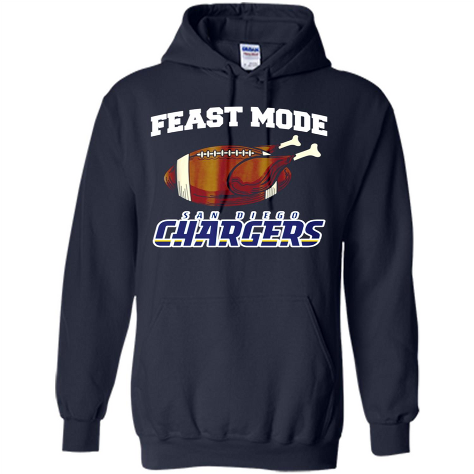 Feast Mode Chargers Shirt - San Diego Turkey Thanksgiving