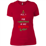 All I want for Christmas is my letter sweater PINGPONG