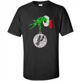 Amazing shirt San Antonio Spurs Glitter Grinch Monogram Ornament Christmas Gift - Shirt