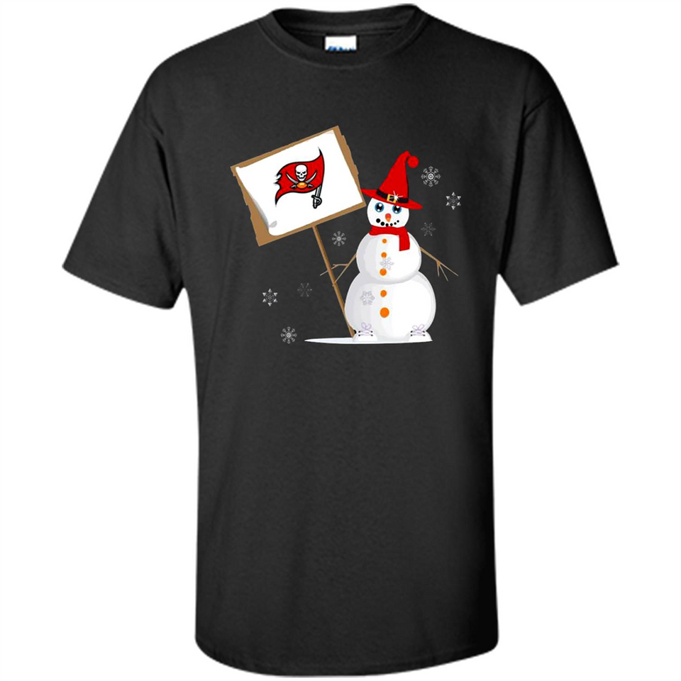 Tampa Bay Buccaneers Snowman Funny