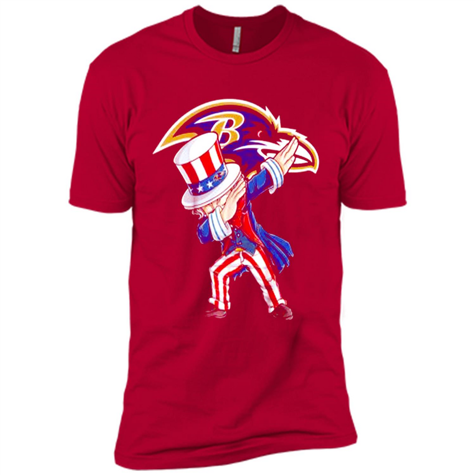 NFL BALTIMORE RAVENS UNCLE SAM DABBING INDEPENDENCE DAY