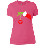 Funny Grinch Hand Holding Chef Ornament Christmas PING PONG