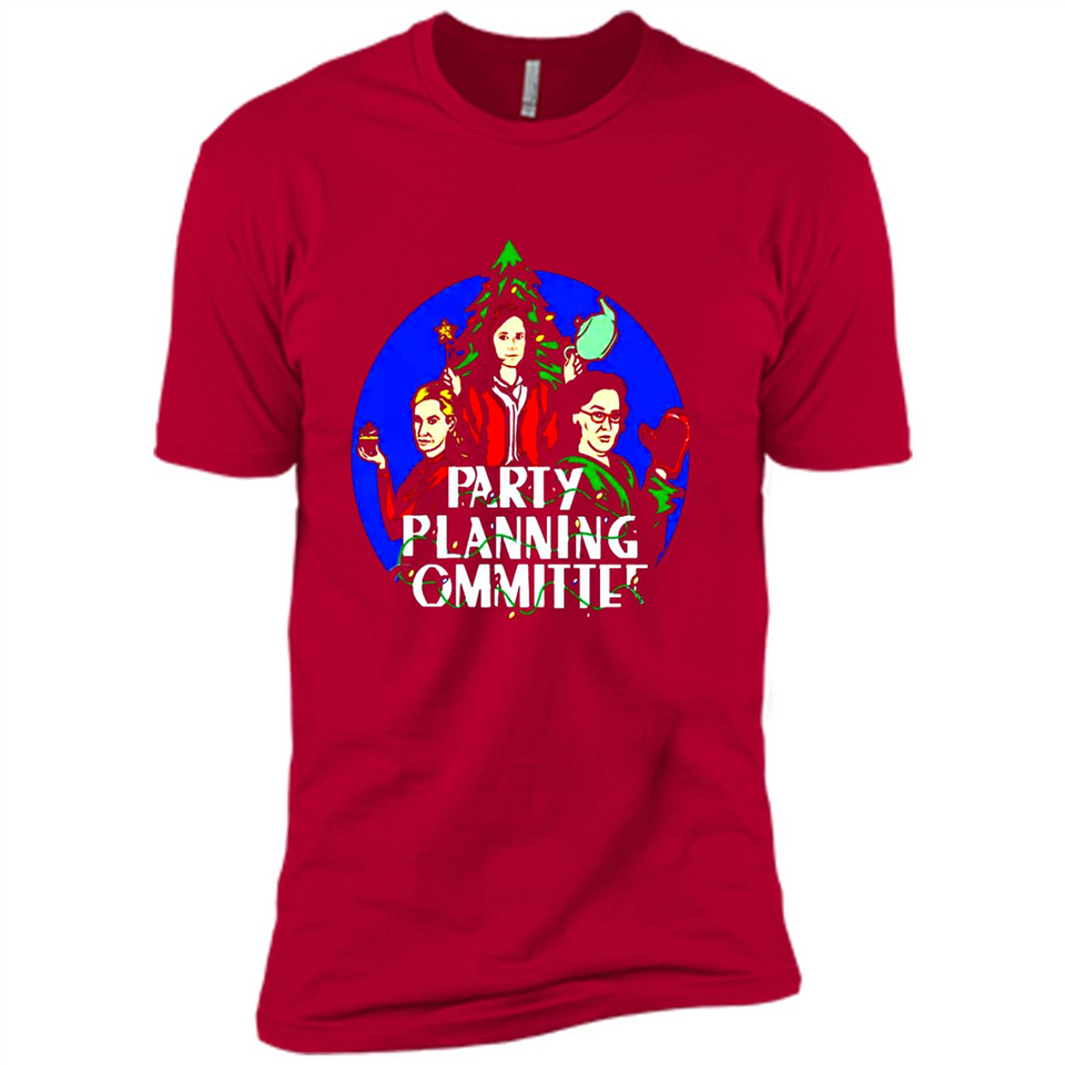 Party Planning Committee Christmas T-Shirt - Premium Short Sleeve T-Shirt