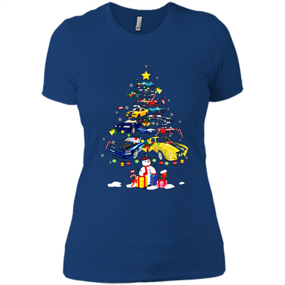 Mustang Tree Christmas Sweatshirt PINGPONG