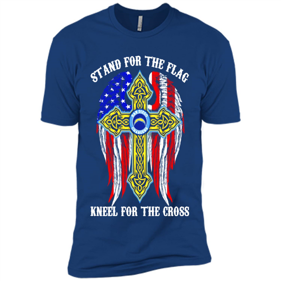 Chargers - stand for the flag kneel for the cross
