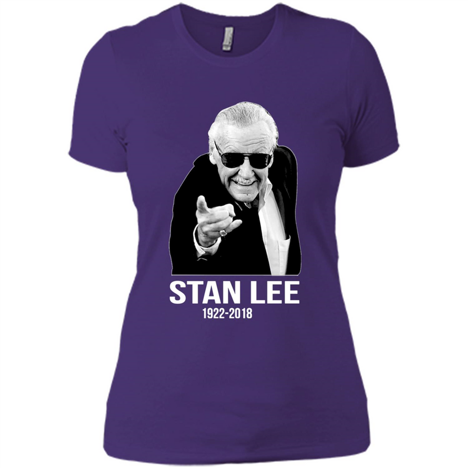 Stan Lee Rip 1922-2018 - Ladies' Boyfriend T-Shirt