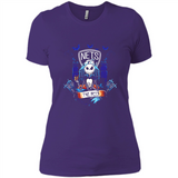 Brooklyn Nets Halloween The Nightmare Before Christmas - Ladies' Boyfriend T-Shirt