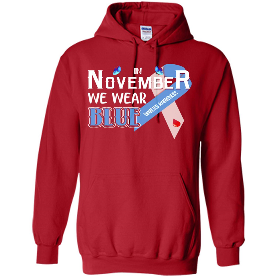 November We Wear Blue Diabetes Awareness