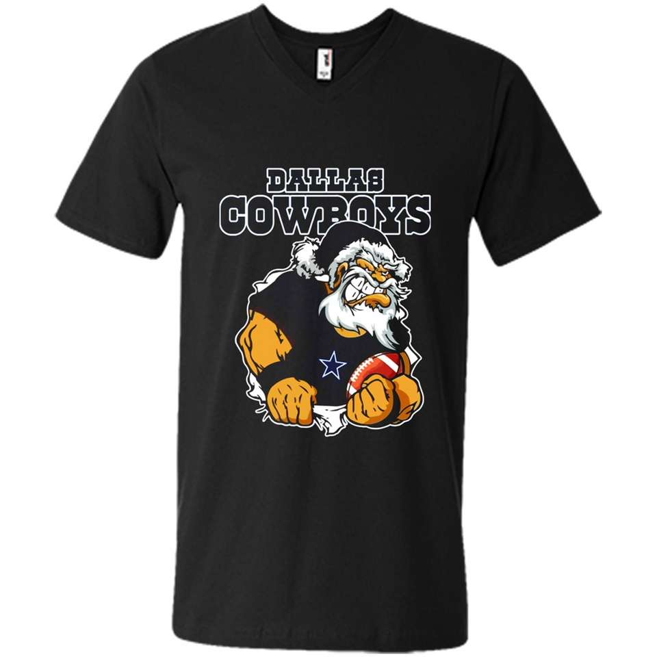Grumpy Santa Claus Dallas Cowboys Football Team PINGPONG