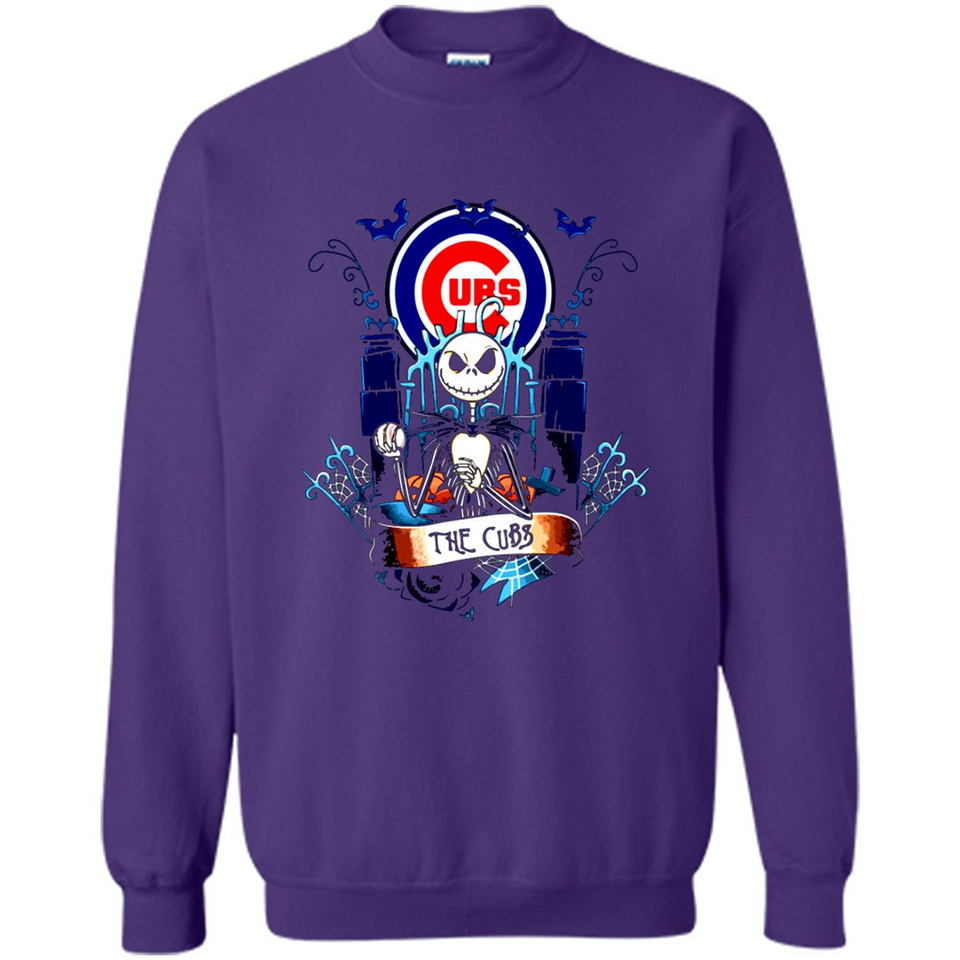 Chicago Cubs Halloween The Nightmare Before Christmas - Sweatshirt