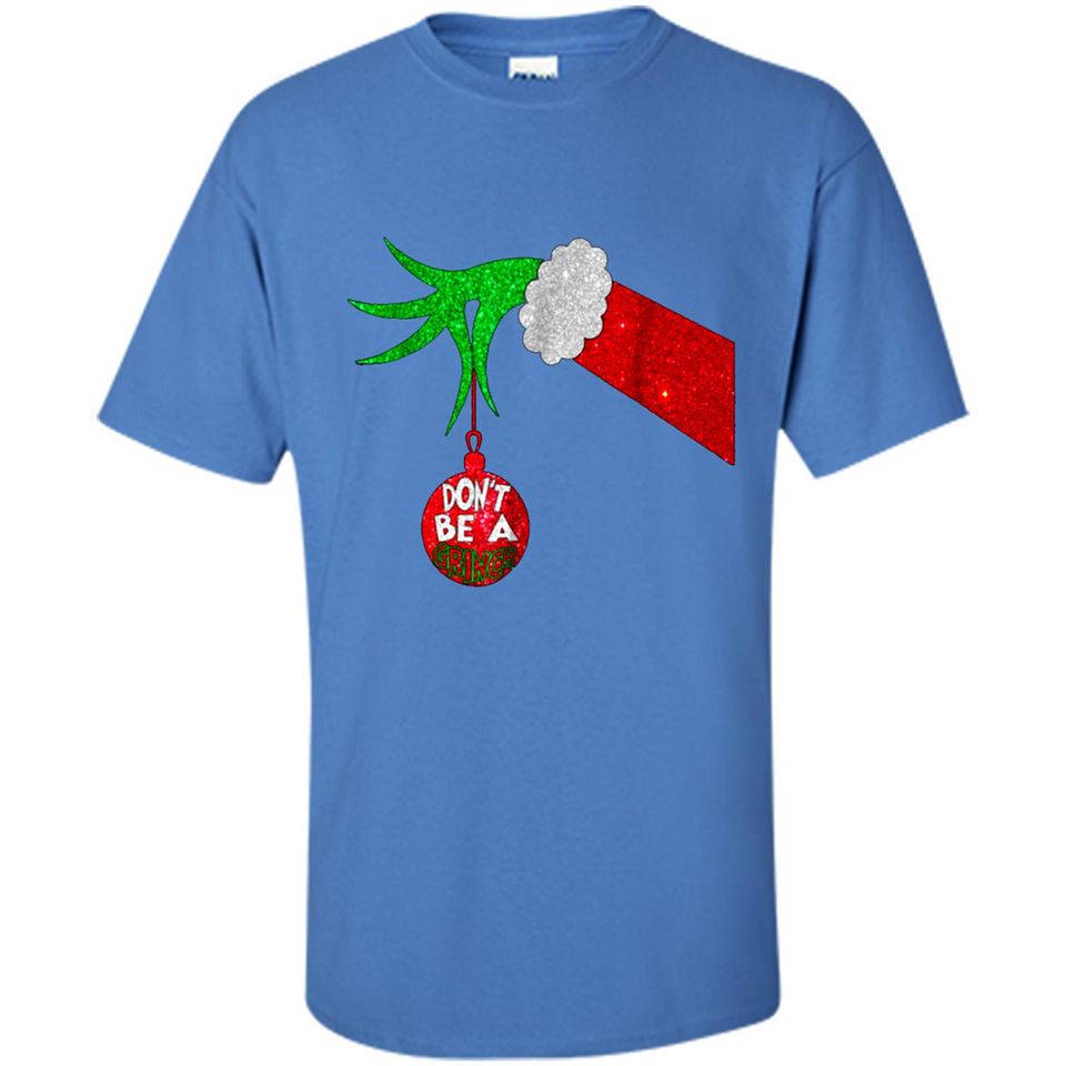GRINCH HAND HOLDING CHRISTMAS ORNAMENT - DON'T BE A GRINCH PINGPONG