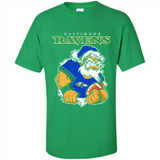Grumpy Santa Claus Baltimore Ravens Football Team PINGPONG
